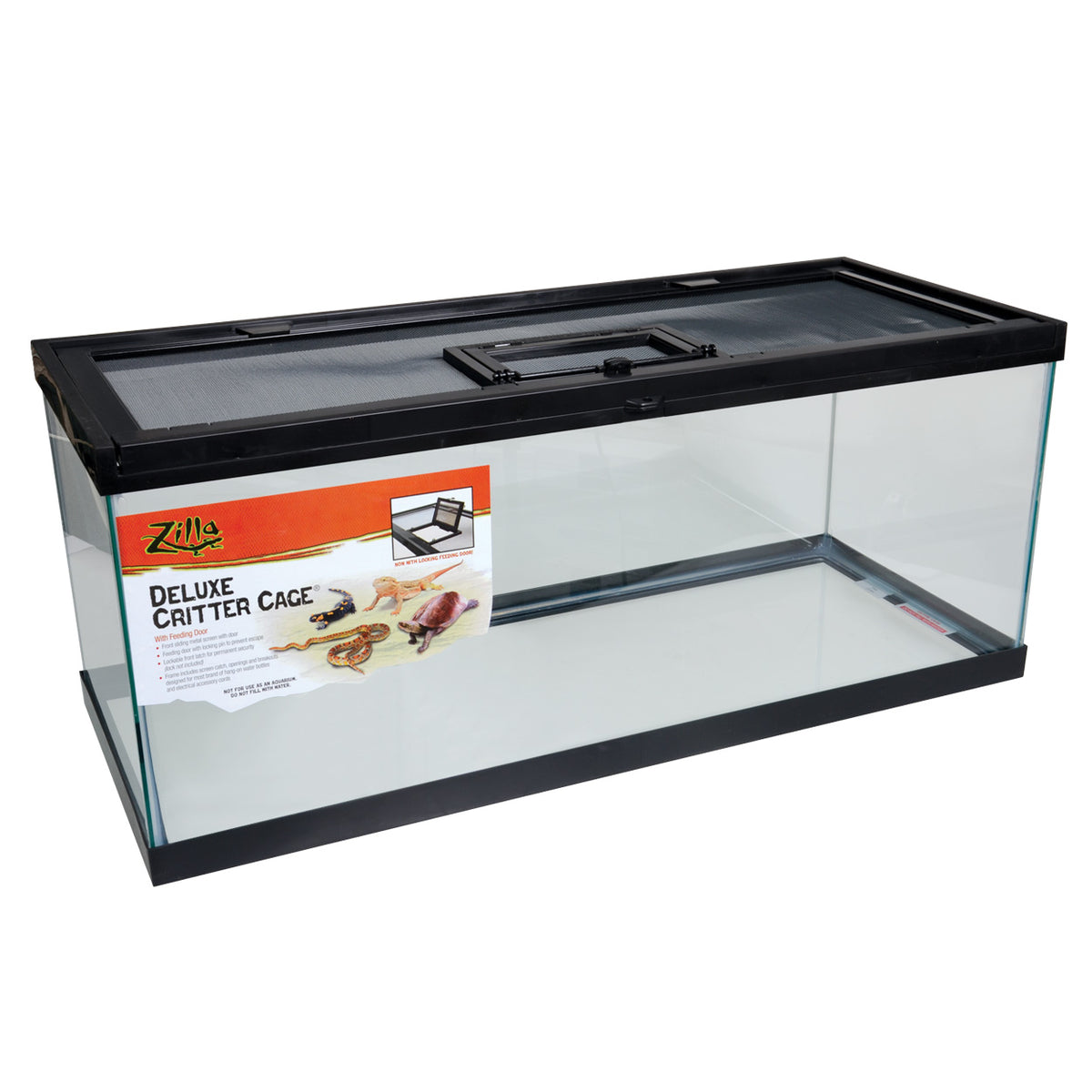 Zilla Deluxe Critter Cage w Feeding Door In Store Only Scales and