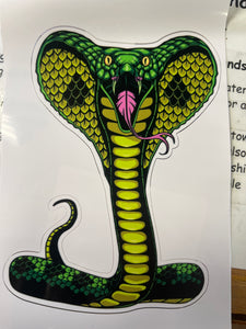 Cobra Sticker
