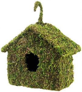 Galapagos Decorative Mossy Birdhouse Maison