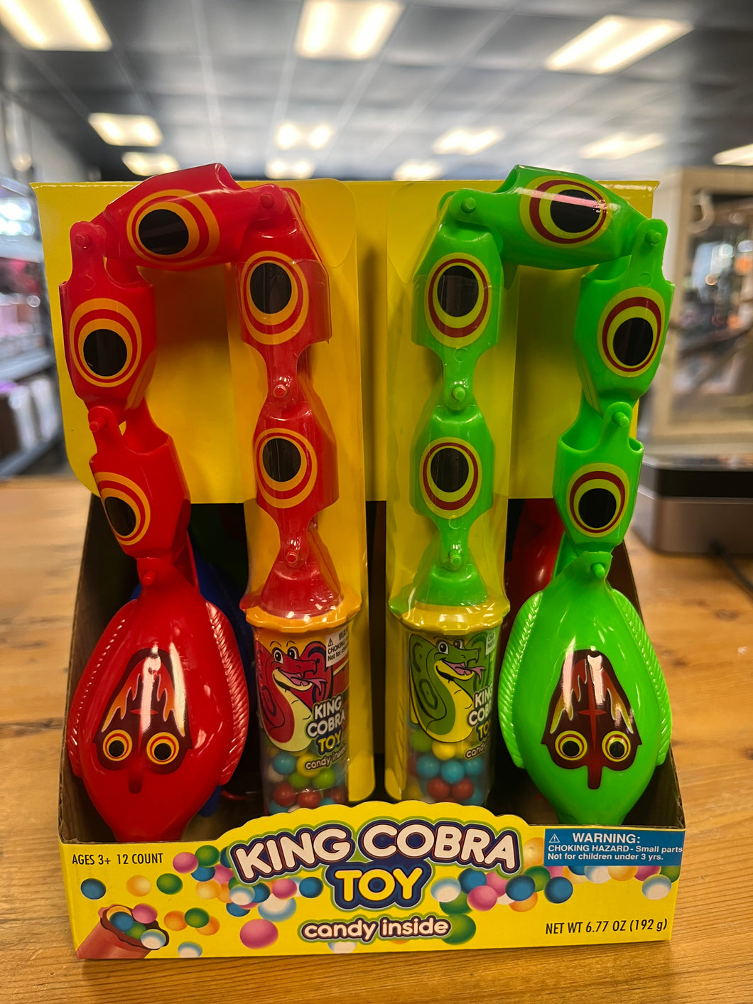 King Cobra Candy Toy
