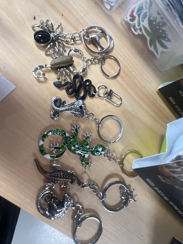 Assorted Reptile Keychain