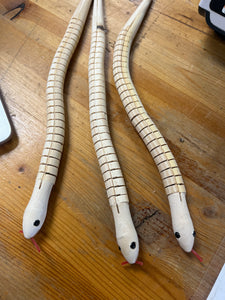 Wooden Snake Toy