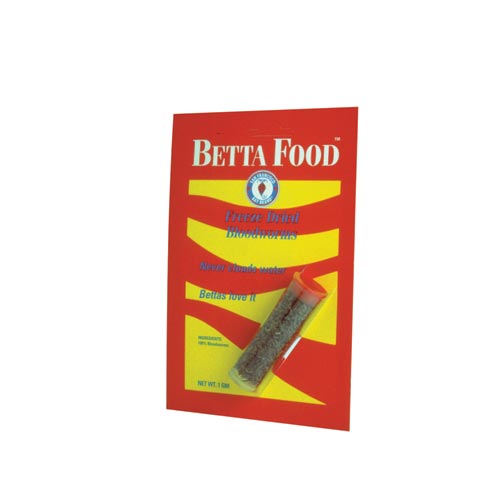 Betta Food Freeze Dried Bloodworms 1g