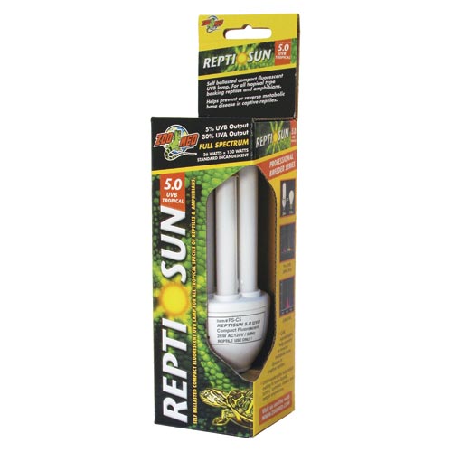ZOO MED Reptisun 5.0 UVB Compact Fluorescent