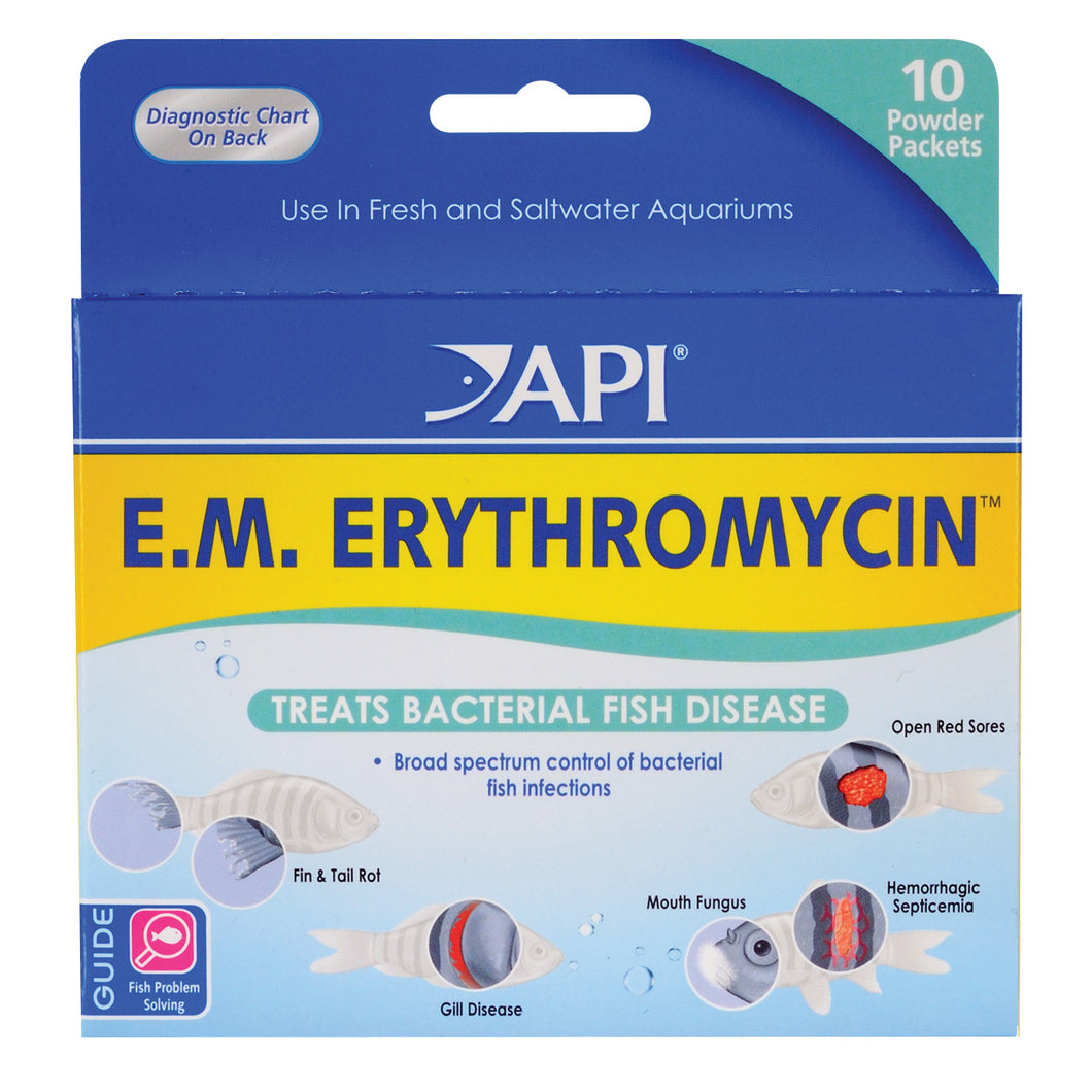 API E.M. Erythromycin - 10 Powder Packets