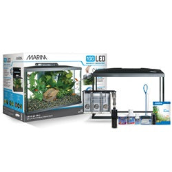 Marina LED Glass Aquarium Kit