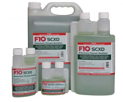 F10SCXD Veterinary Cleaner-Sanitizer
