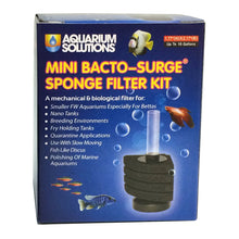 Load image into Gallery viewer, Aquarium Solutions Bacto-Surge Sponge Filter Kit