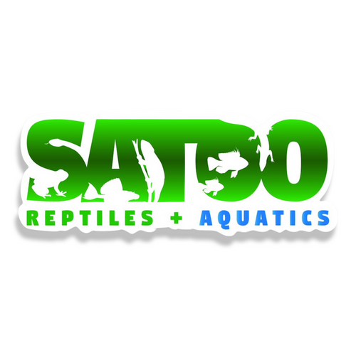 SATOO Sticker (Large White)