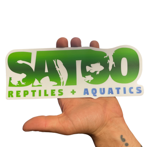 SATOO Sticker (Large White)