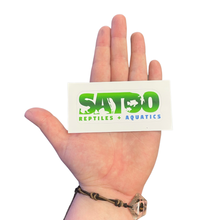 Load image into Gallery viewer, SATOO Sticker (White)